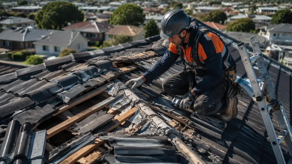 repair of roofing