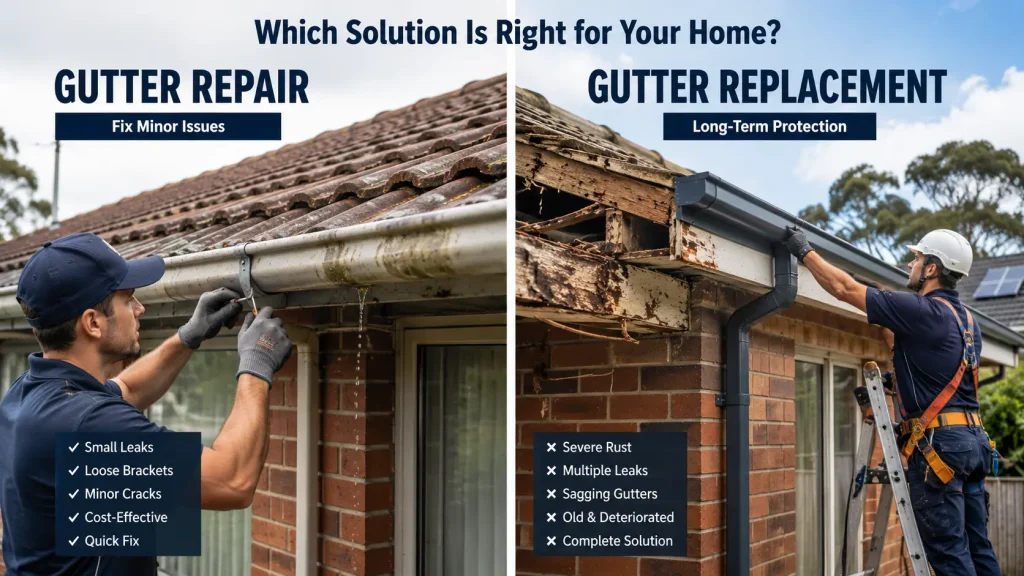 gutter replacement Melbourne